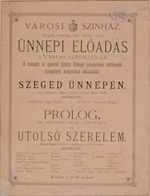 1883 SzVSz ünnepi előadás