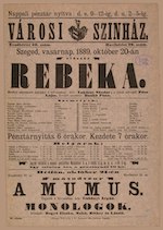 1889 Rebeka Plakát